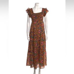House of Harlow 1960 Floral Printed Long Dress Size Large